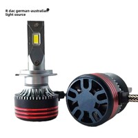 Phares LED pour voiture GNLI, M8, haute puissance, 55W, super lumineux, 12V, 6500LM, H11/H79005, compatibilité universelle, 3000K, garantie 1 an