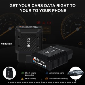 Vgate VLinker MS pour <span class=keywords><strong>scanner</strong></span> de diagnostic automobile OBDII, prend en charge 12V ou 24V et est certifié <span class=keywords><strong>Apple</strong></span> MFi - Product Image 2