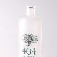 Blanc Bouteille En Verre Dépoli 500 ml Opaque Blanc Bouteille En Verre