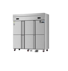 Kichen Equipment Congélateur à 6 portes Congélateur commercial <span class=keywords><strong>Réfrigérateur</strong></span> vertical <span class=keywords><strong>Réfrigérateur</strong></span> côte à côte - Product Image 2