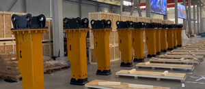 Martello Vibrante Idraulico per Escavatore da 35-50 Tonnellate Sk330 Sk350, Macchina per Palificazione in Vendita - Product Image 2