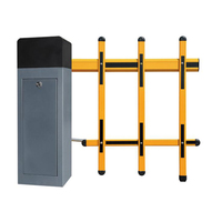 Barrière de stationnement automatique articulée à commande électrique avec lecteur RFID longue portée pour le contrôle d'accès aux parkings et aux péages