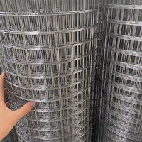 Vente chaude 1x1 pouce Électrique Galvanisé À Chaud Galvanisation Soudé Grillage Rouleau Lapin/Poulet Cage Maille pour Ferme