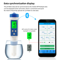9909 haute qualité 5-en-1 testeur de qualité de l'eau stylo TDS/Temp/EC PH mètre détecteur de conductivité moniteur outil de mesure de pureté