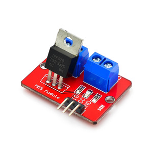 โมดูล MOS IRF520 DC 5V 33.6 มม. x 25.6 มม. สำหรับอาร์ดูโน่ ราสเบอร์รี่ พาย - Product Image 4