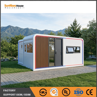 En stock, expédition rapide : Cabine Apple préfabriquée, poste de sécurité, mini-kiosque de vente au détail, local de stockage temporaire