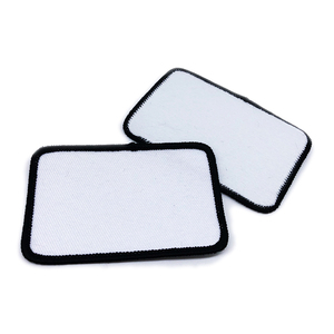 Wholesale Sublimation Blank Patches Custom Heat Transfer Sublimation Patches Iron on Patches Blank