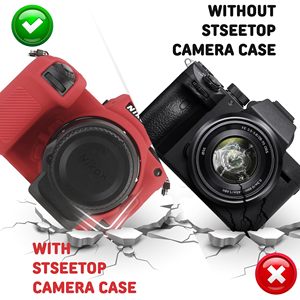 Étui pour appareil photo Z6, Z6II, <span class=keywords><strong>Z7</strong></span>, Z7II - Étui de protection en silicone pour reflex numérique, cage détachable, antichoc, anti-poussière - Product Image 5