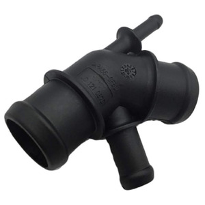 Sensor de carcasa de termostato de refrigerante de motor para Volkswagen Bora Golf Jetta, tubería de suministro de junta de tubería de agua de coche, cuatro vías 1J0121087C - Product Image 4