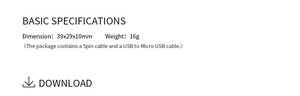 <span class=keywords><strong>RUBIK</strong></span> LINK V2.0 Depurador CubeMars para Motores CubeMars AK80/AK60 Adaptador USB a Serial para Ajuste de Actuadores de Brazo Robótico Exoesquelético - Product Image 5