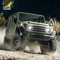 MN-212 1/12 4WD RC Camioneta Monstruo Todoterreno Rock Crawler de Metal con Motor 280, Control Proporcional de 4 Canales 2.4G, Luces LED, RTR 50m