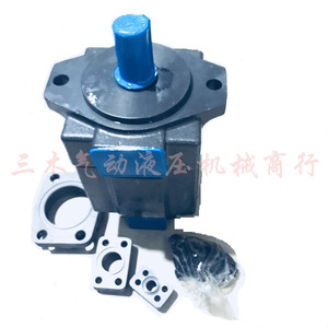 ปั๊มใบพัด Pv2r12 3159 F R สำหรับเครื่องฉีดพลาสติก ไฮดรอลิก เหล็กหล่อ ขับเคลื่อนด้วยไฟฟ้า - Product Image 4