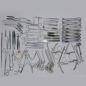Ensemble d'instruments chirurgicaux pour craniotomie, outils orthopédiques pour laminectomie, kit de chirurgie spinale de 78 pièces - Product Image 1