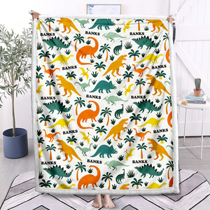 Nhà Máy Bán Buôn Dày Ấm Áp 60X80 Inch Minky Sherpa Lông Cừu Chăn Mùa Đông 2 Ply Thăng Hoa In Ấn Lớn Chăn Cho Giường - Product Image 6