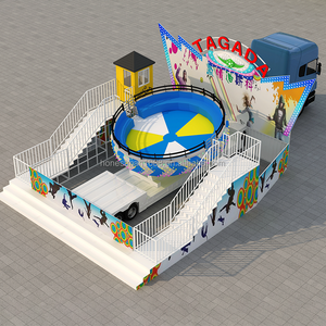 Juego Mecánico Plegable Move Samb para Parque de Atracciones, Tagada Disco, Juegos Mecánicos sobre Remolque - Product Image 1