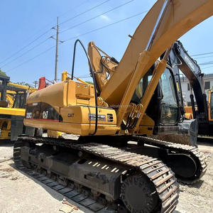Excavatrice sur chenilles CAT 320C d'occasion, 20 tonnes, faible nombre d'heures de fonctionnement, matériel de terrassement lourd Caterpillar d'occasion, CAT 320C 320D - Product Image 2