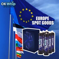 Stock d'usine UE, vente en gros d'usine de haute qualité, cartouches de CO2 filetées en acier au carbone basse pression 640g pour gonflage des pneus