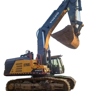 Excavadora usada original Volvo Ec950, excavadora pesada Volvo sobre orugas, alta eficiencia, excavadora Volvo CE de 95 toneladas a la venta - Product Image 1