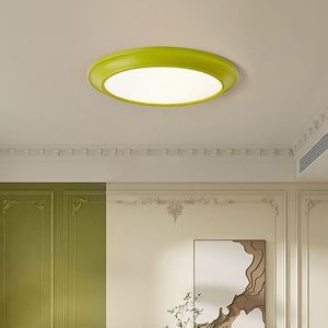 Lámpara de Techo LED Moderna Minimalista 2023, Estilo Nórdico Francés, Amigable con la Vista, para Dormitorio Principal/Estudio, Iluminación de Año Nuevo - Product Image 4