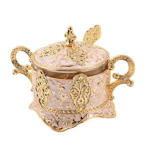 Fabrikant Europese Scandinavische stijl glazen kruidenpot met deksel, keukenaccessoires, creatieve decoratie, suikerpot, huishoudelijke pot - Product Image 5