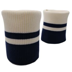 Puños acanalados tubulares sin costuras de poliéster tejido de punto elástico cilíndrico - Product Image 1