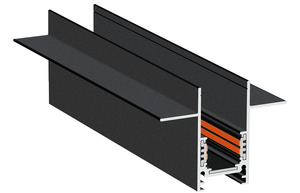 Nouvel éclairage sur rail LED en aluminium <span class=keywords><strong>pour</strong></span> <span class=keywords><strong>plafond</strong></span> encastré <span class=keywords><strong>suspendu</strong></span> créatif 1M 2M Lumières magnétiques sur rail - Product Image 4