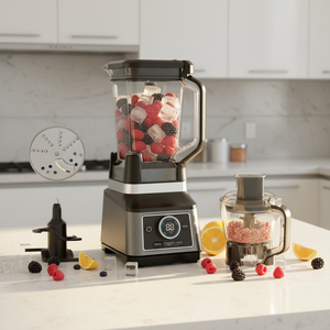 Frullatore per alimenti, frullatore per frutta, frullatore elettrico da cucina - Product Image 1
