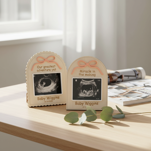 Boîte <span class=keywords><strong>de</strong></span> rangement pour souvenirs <span class=keywords><strong>de</strong></span> bébé en bois écologique avec design artistique personnalisé pour collection <span class=keywords><strong>de</strong></span> photos d'échographie - Product Image 3