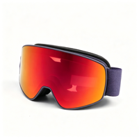 NOUVEAU BASTO Lunettes de snowboard tactiques de sécurité de haute qualité avec monture en TPU intégrale, protection UV, non polarisées, sangles réglables
