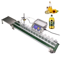 Machine de remplissage de bande transporteuse à quatre têtes de bonne performance/scellant d'emballage de pâte liquide cosmétique de fournisseur d'usine de la Chine