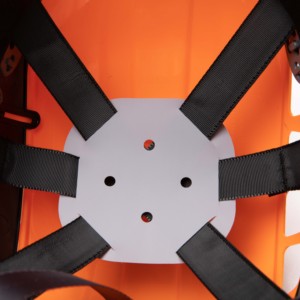 قبعة تعليق صلبة معتمدة من 6 نقاط EN12492 مع قناع قابل للتعديل ABS لحماية رأس البناء - Product Image 6