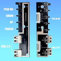 Placa de Expansión de Panel Frontal con Doble Puerto USB de Alta Calidad, Venta Directa de Fábrica, Lista para Enviar, Entrega Rápida