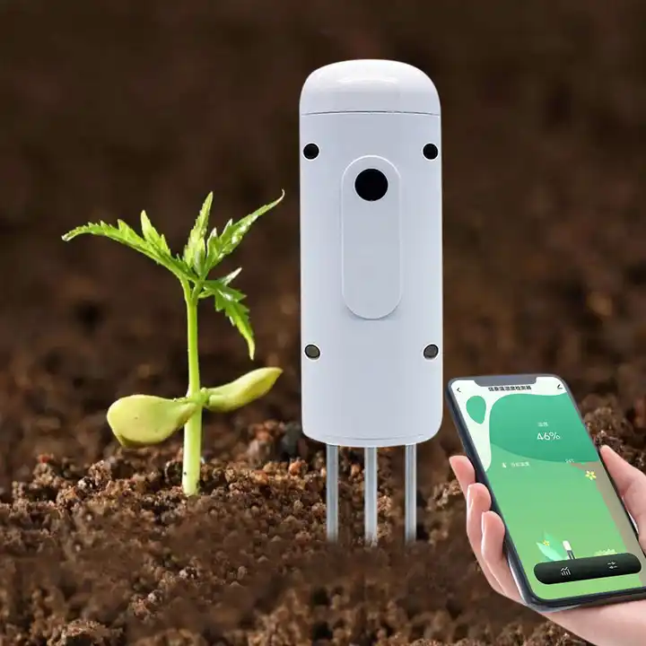 New Portable Soil Moisture Sensor Monitor Plants Flower Soil