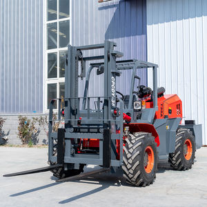 全地形対応オフロードフォークリフト3mリフト<span class=keywords><strong>3.5</strong></span>トン伸縮ブラケット手動パレットスタッカー - Product Image 3