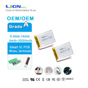 자동차 네비게이션 배터리 523450 폴리머 리튬 배터리 1100mah 503450 3.7 V 충전식 리튬 배터리 - Product Image 1