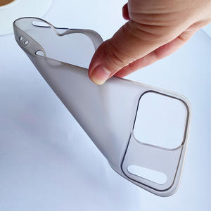 Coque de téléphone transparente ultra-fine en TPU pour iPhone 17 Pro Max, finition mate, protection intégrale pour 17 Pro - Product Image 3