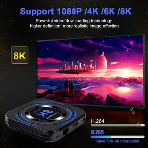 Android <span class=keywords><strong>TV</strong></span> Box h618 Chipset 12.0 phiên bản mini Backlit Bàn phím 4GB RAM 32GB ROM hỗ trợ 8K 6K dual-wifi rạp hát tại nhà hệ thống - Product Image 3