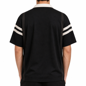 Maglia da Calcio Personalizzata in Poliestere, Design Classico alla Moda, Uniforme Sportiva per Allenamento di Squadra, Produzione all'Ingrosso - Product Image 3
