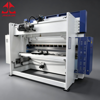 Presse plieuse hydraulique CNC entièrement automatique JINDAJIN WC67K 160T3200mm avec barre de torsion en aluminium pour le pliage de tôles