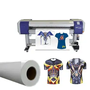 Sublimatie Papier Rol Snel Droog 35/40/50/60/70/90/100gsm Voor Digitaal Printen Voor Sportkleding