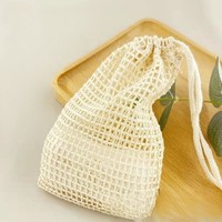 Sac de savon exfoliant biodégradable personnalisé en sisal coloré pour le corps, respectueux de l'environnement, avec ceinture parfumée