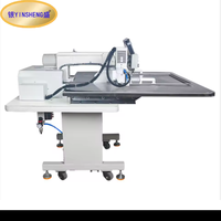 Machine à coudre industrielle professionnelle à motifs, nouveau design, pour bannières publicitaires en tissu, fabriquée en Chine