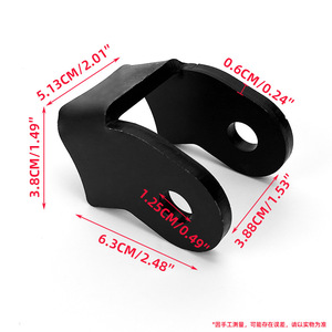 Support d'amortisseur RuffStuff R1180, fixation d'essieu en fer, pièce de modification automobile - Product Image 5