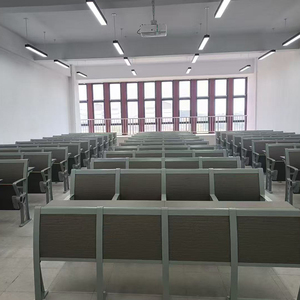 เก้าอี้และโต๊ะพับไม้อัดสมัยใหม่สำหรับใช้ในห้องบรรยายโรงเรียนและหอประชุม- รุ่น YC-880 ของ YU CHEN Furniture - Product Image 2