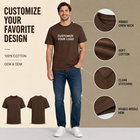T-shirt en coton uni à manches courtes, confortable, grande taille, pour homme et femme, idéal pour l'été, personnalisable par sérigraphie