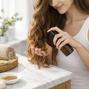 น้ำมันเมล็ดแมคคาเดเมียบริสุทธิ์จากธรรมชาติ บำรุงผมให้นุ่มสลวย ดูแลเส้นผมอย่างเข้มข้นทุกวัน น้ำมันบำรุงผมสูตรพิเศษ ป้องกันรังสียูวี 50 มล. - Product Image 6