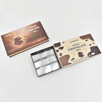 Boîtes de livraison de chocolats pour desserts quotidiens, aliments surgelés, en matériau KT, isolation en aluminium, gaufrage, pelliculage mat, recyclables