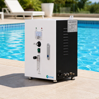 Generator Ozon FLYGOO untuk Kolam Renang dengan Output Sinyal 4-20mA, Dapat Diatur 20-100%, Bersertifikasi CE