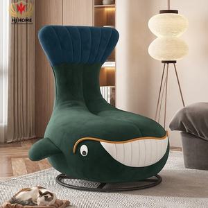Vente en gros sur mesure siège pour enfants <span class=keywords><strong>petit</strong></span> requin animal chaise de canapé pour enfants fauteuil baleine paresseux meubles ludiques pour enfants - Product Image 5