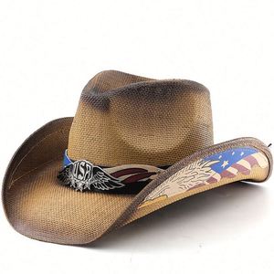 Sombreros de Paja Dura Estilo Vaquero para Hombres y Mujeres, Ideales para Fiestas, Hechos en EE. UU. - Product Image 1